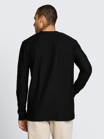 TOM TAILOR DENIM Shirt in Schwarz