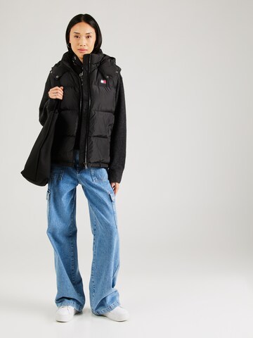 Tommy Jeans Weste 'ALASKA' in Schwarz