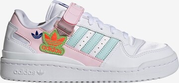 ADIDAS ORIGINALS Madalad ketsid 'Forum', värv valge