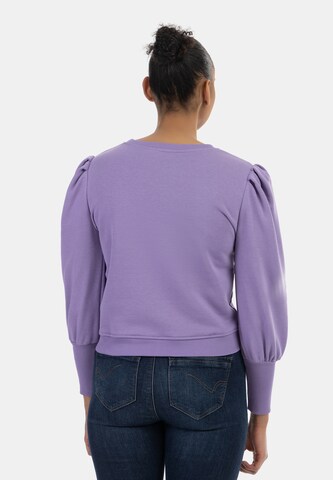 MYMO Sweatshirt i lilla