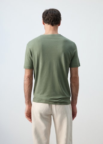 MANGO MAN Shirt 'Liman' in Green