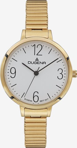 DUGENA Analog Watch in Gold: front