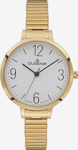 DUGENA Analog Watch in Gold: front