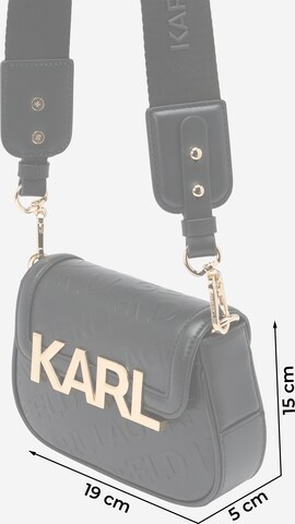 Karl Lagerfeld - Bolso de hombro en negro