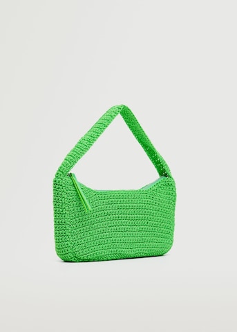 MANGO Håndtaske 'Alcudia' i grøn