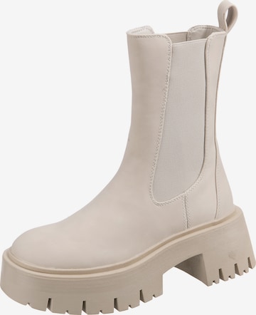 CALL IT SPRING Chelsea boots ' Dafneyy' i grå: framsida