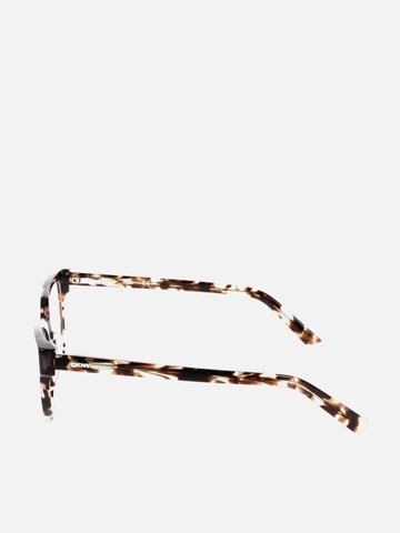 Occhiali da sole 'Dkny DK5074 Sky/amber tortoise 51/17/140 WOMAN Eyewear Frame' di DKNY in grigio