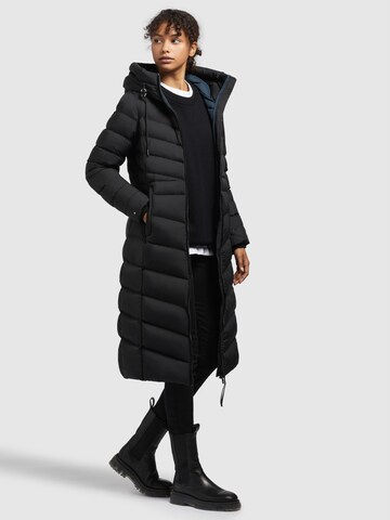 khujo Wintermantel 'Ingram3' in Schwarz