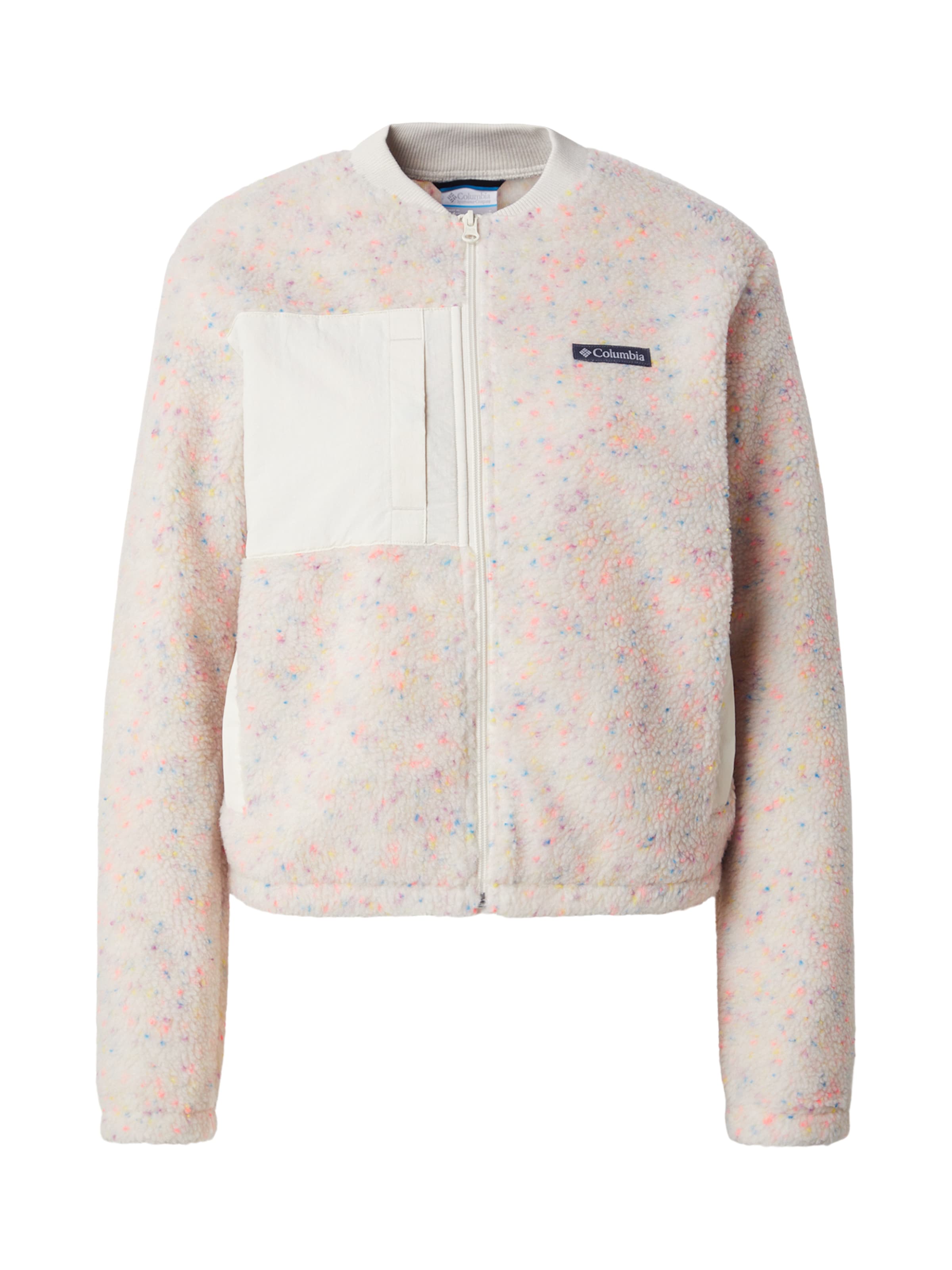 Veste en polaire fonctionnelle 'Stellar' COLUMBIA en blanc : devant