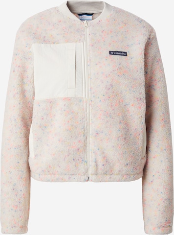 Veste en polaire fonctionnelle 'Stellar' COLUMBIA en blanc : devant