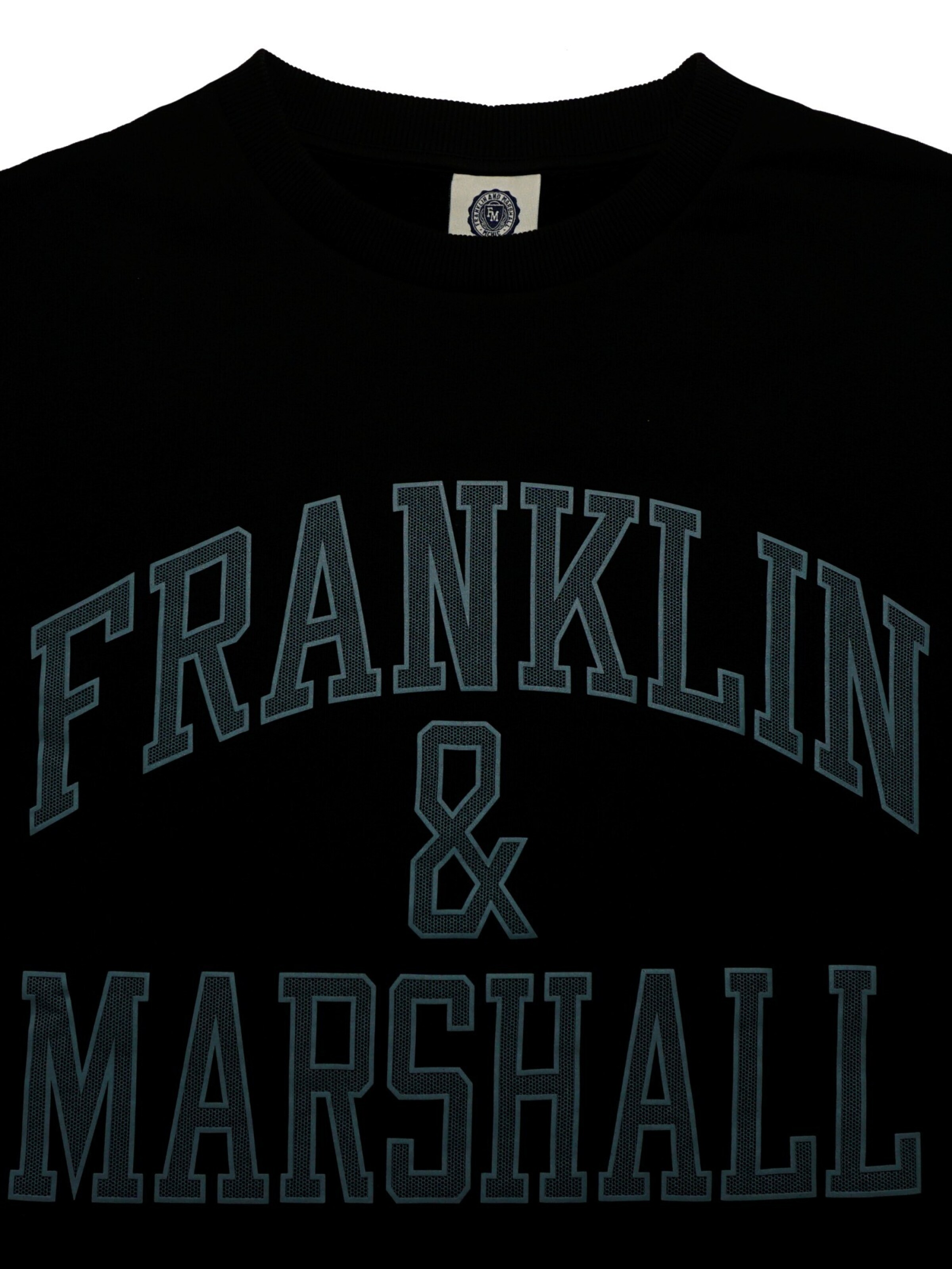 FRANKLIN & MARSHALL Sweatshirt i sort