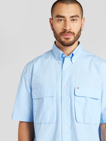 TOMMY HILFIGER Comfort Fit Hemd in Blau