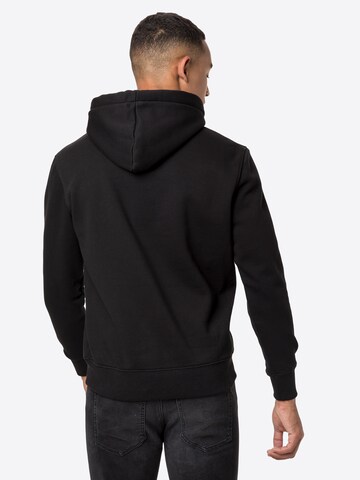 ALPHA INDUSTRIES Regular Fit Sweatshirt in Schwarz