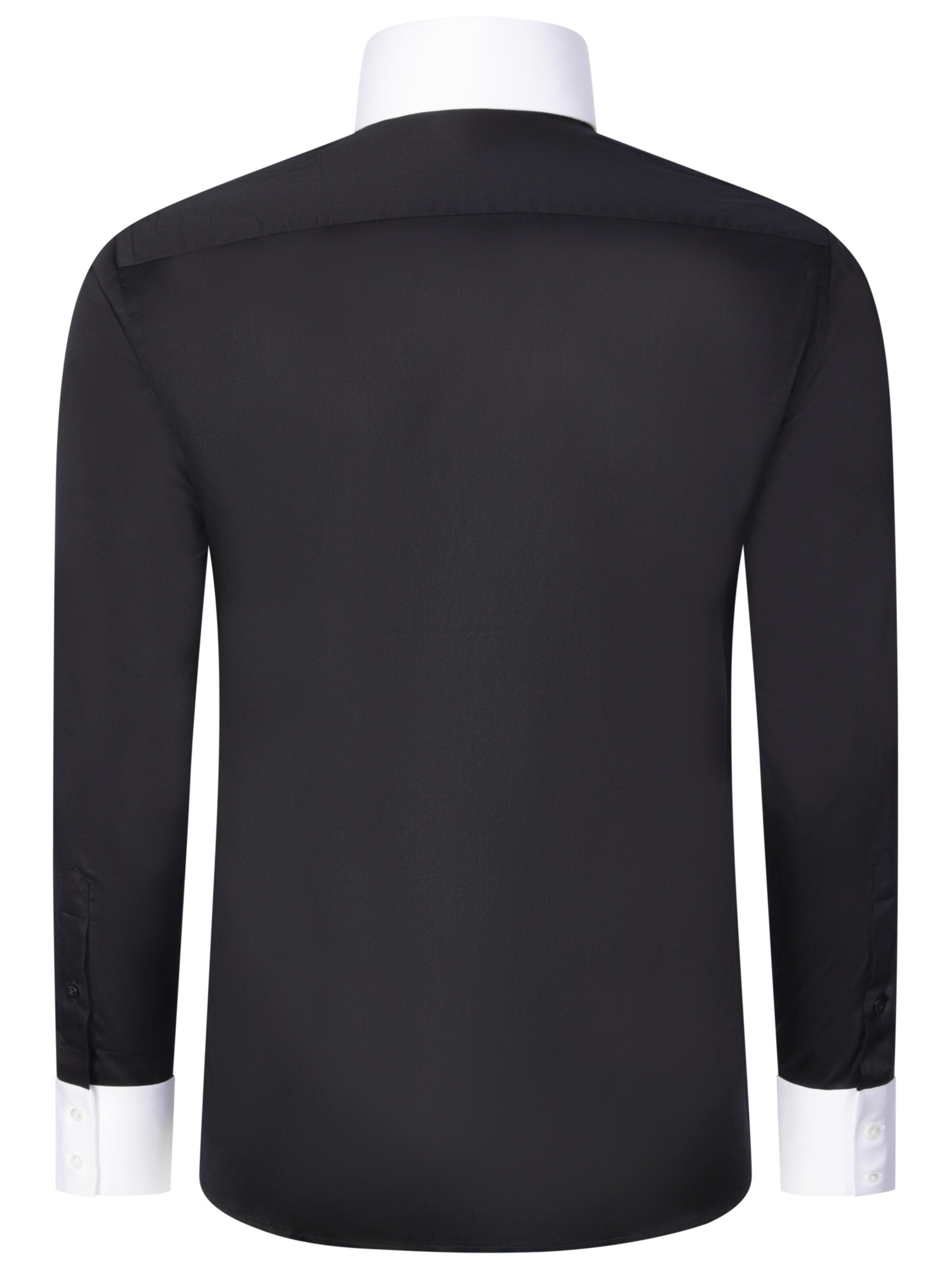 Karl Lagerfeld Regular fit Button Up Shirt in Black: back