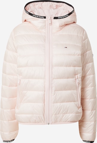 Veste mi-saison Tommy Jeans en rose : devant