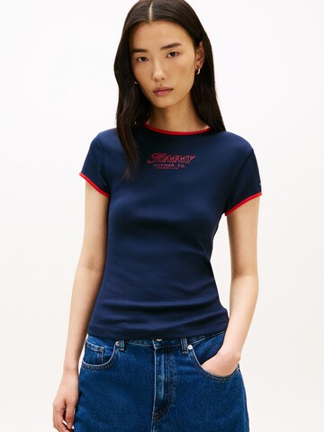 TOMMY HILFIGER T-Shirt in Blau: Vorderseite