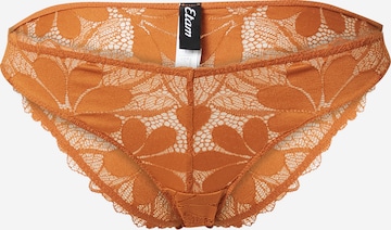 ETAM - Cueca 'EPATANTE' em castanho: frente