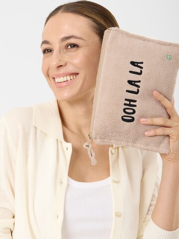 Trousse de maquillage 'OOH LA LA' CODELLO en beige : devant