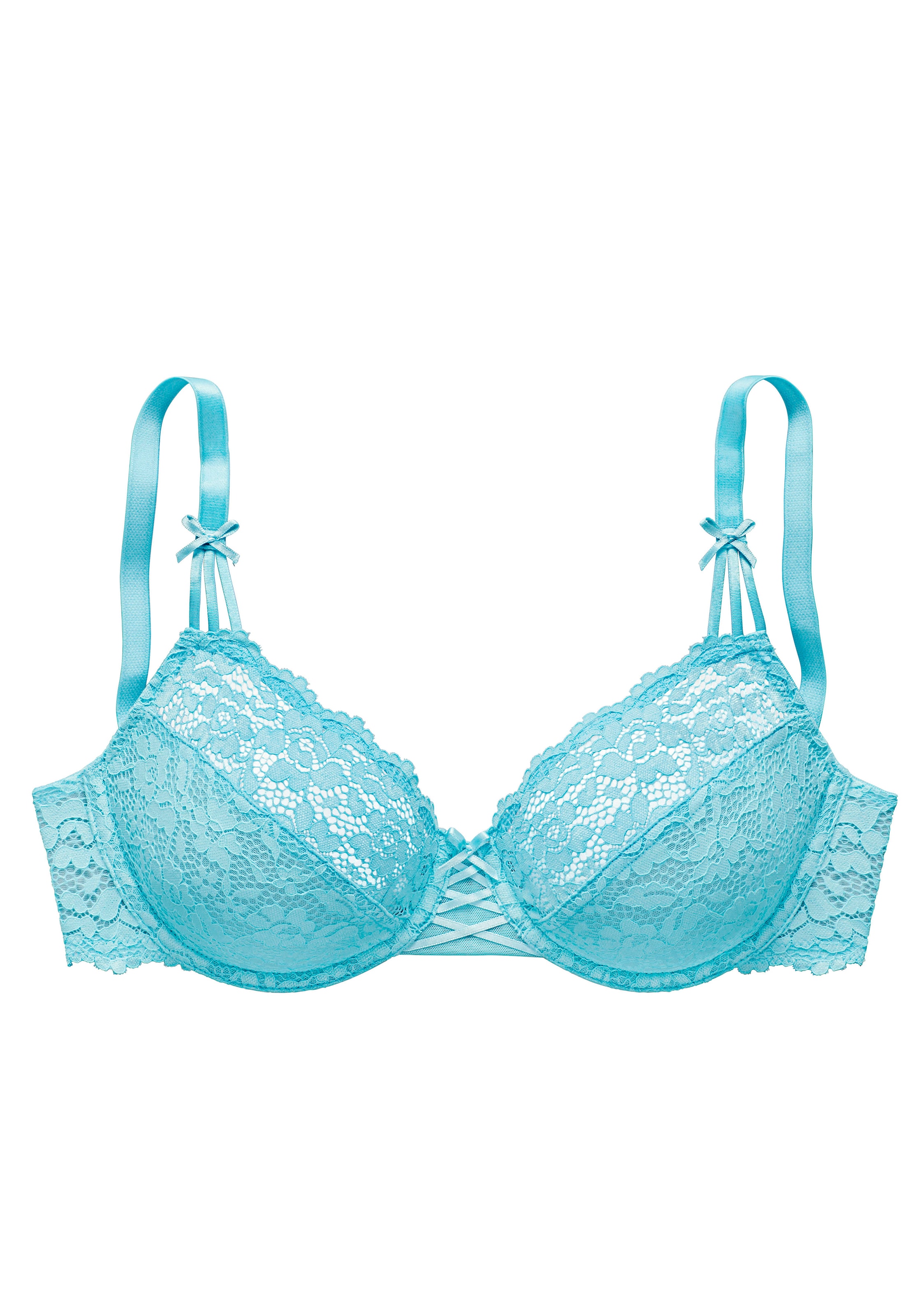 VIVANCE T-shirt Podprsenka – modrá: přední strana