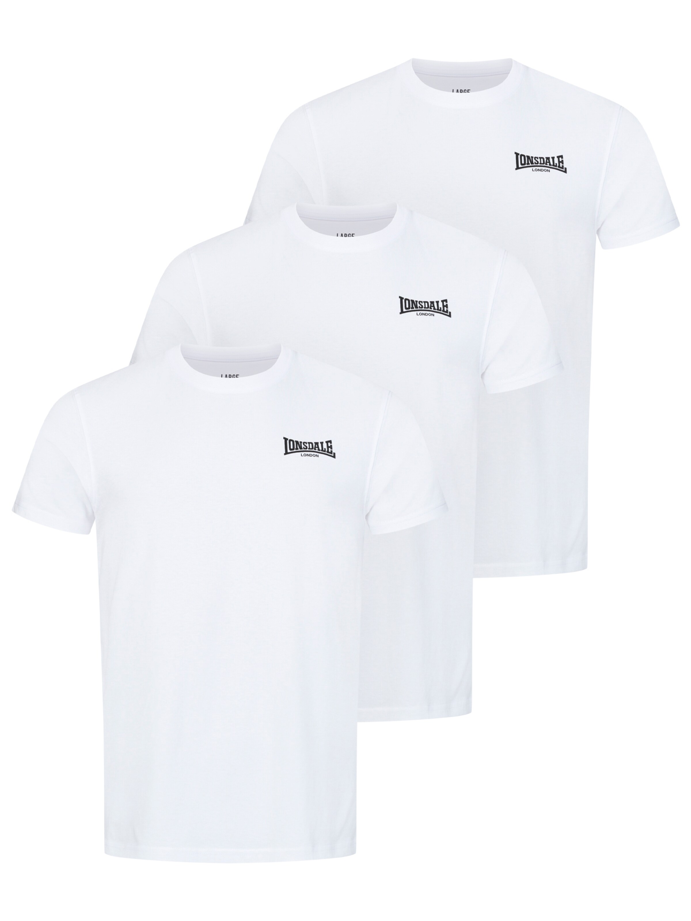 LONSDALE Shirt in White