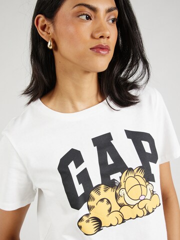 GAP Shirt 'GARFIELD' in White