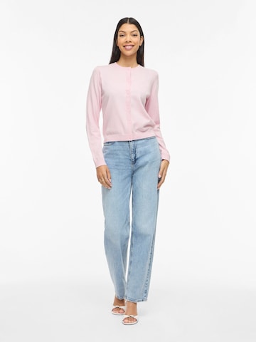 VILA Strickjacke 'VIMalu' in Pink