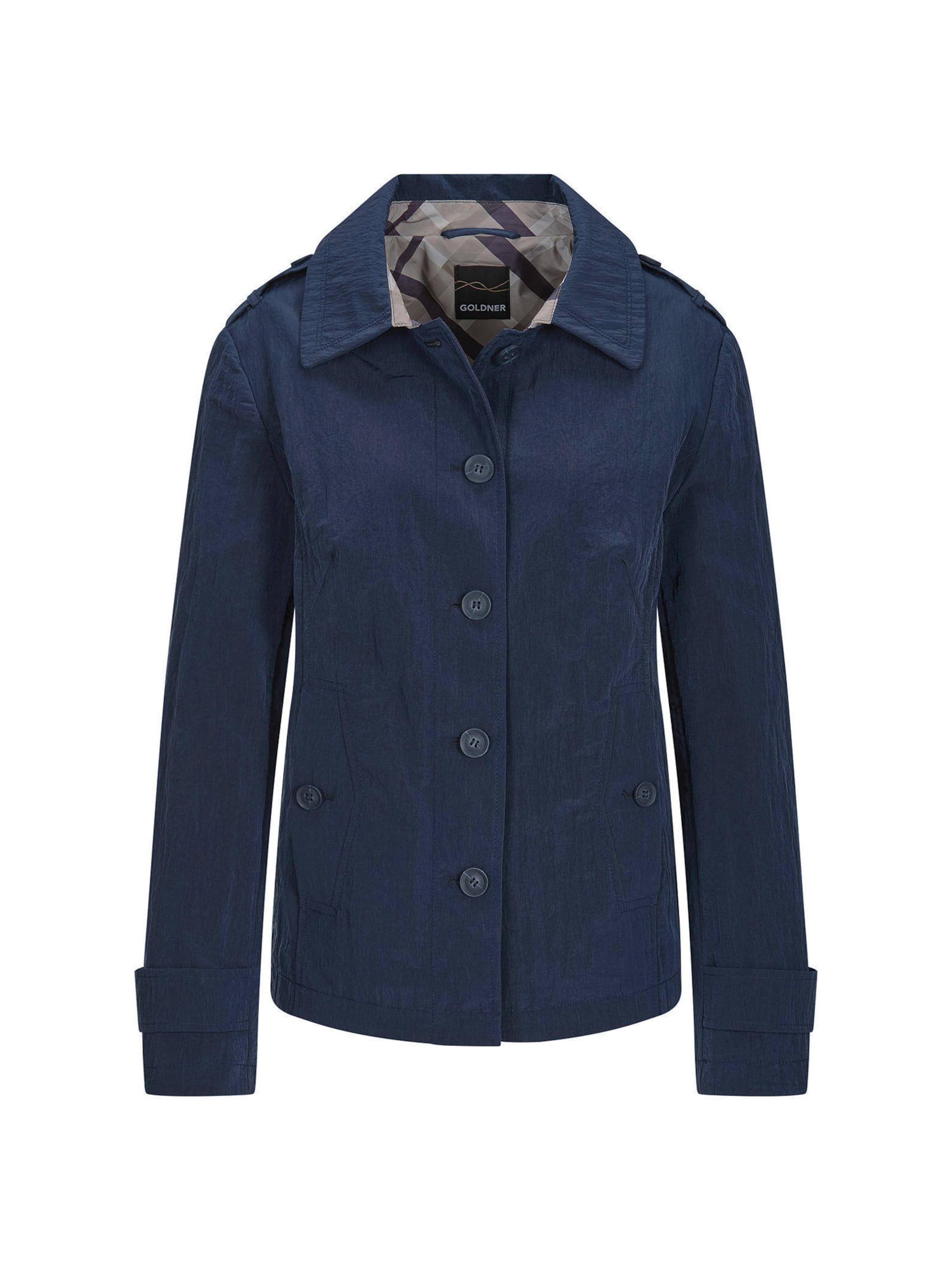 Veste mi-saison Goldner en bleu : devant