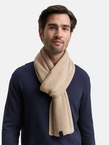 TOM TAILOR Sjaal in Bruin: voorkant