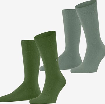 BURLINGTON Socks 'Everyday 2-Pack' in Green: front