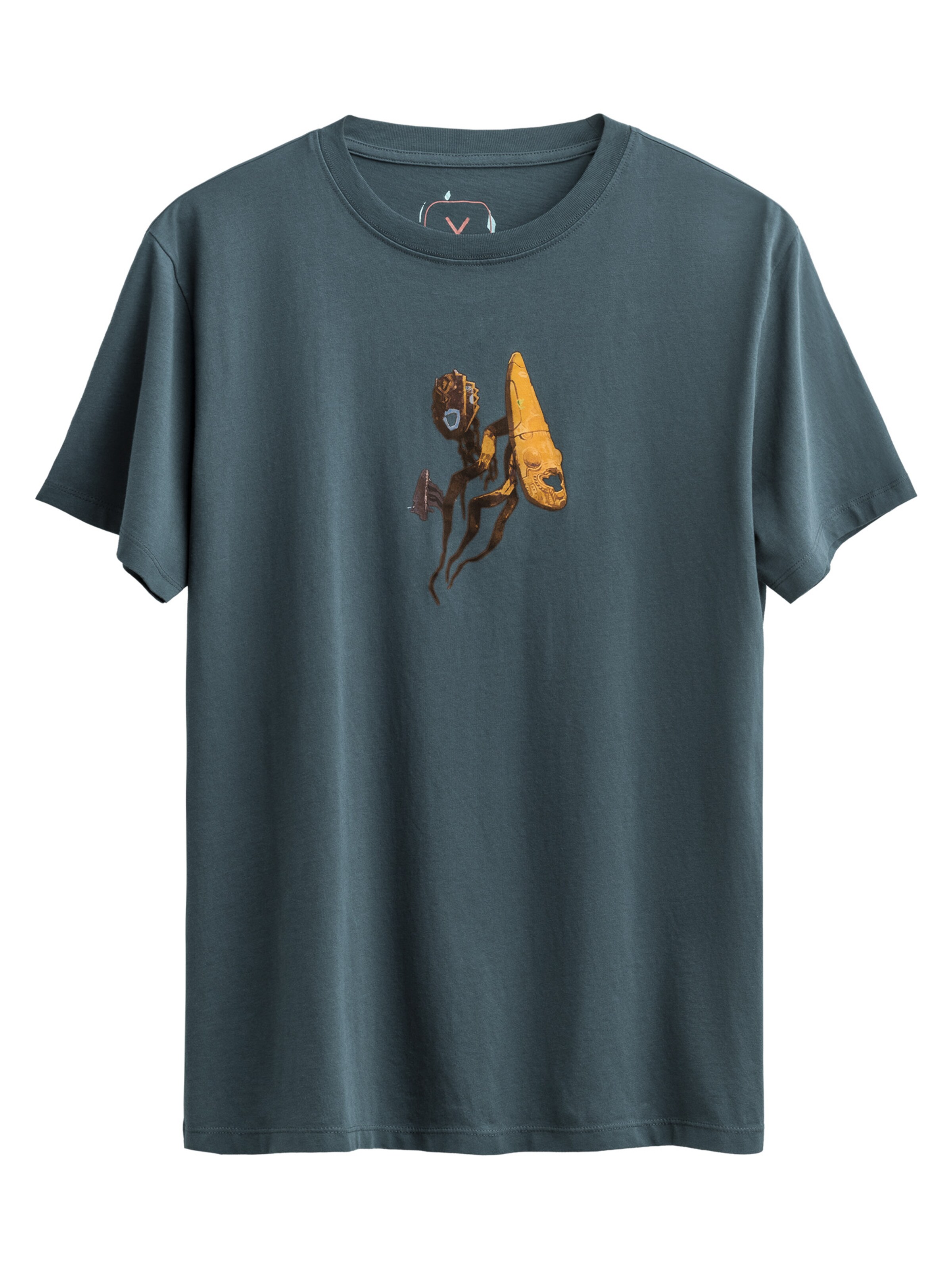 Maglietta 'Vertien' di Kaft in blu: frontale