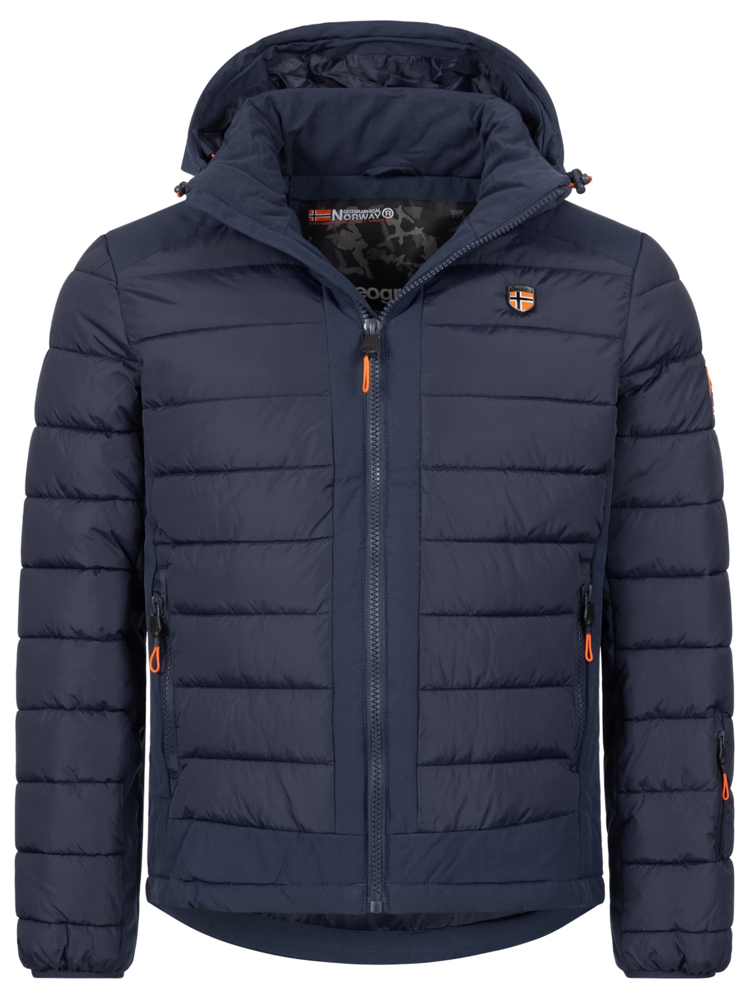 GEOGRAPHICAL NORWAY Winter jacket in Blue: front