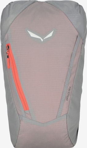 SALEWA Sports Backpack in Grey: front