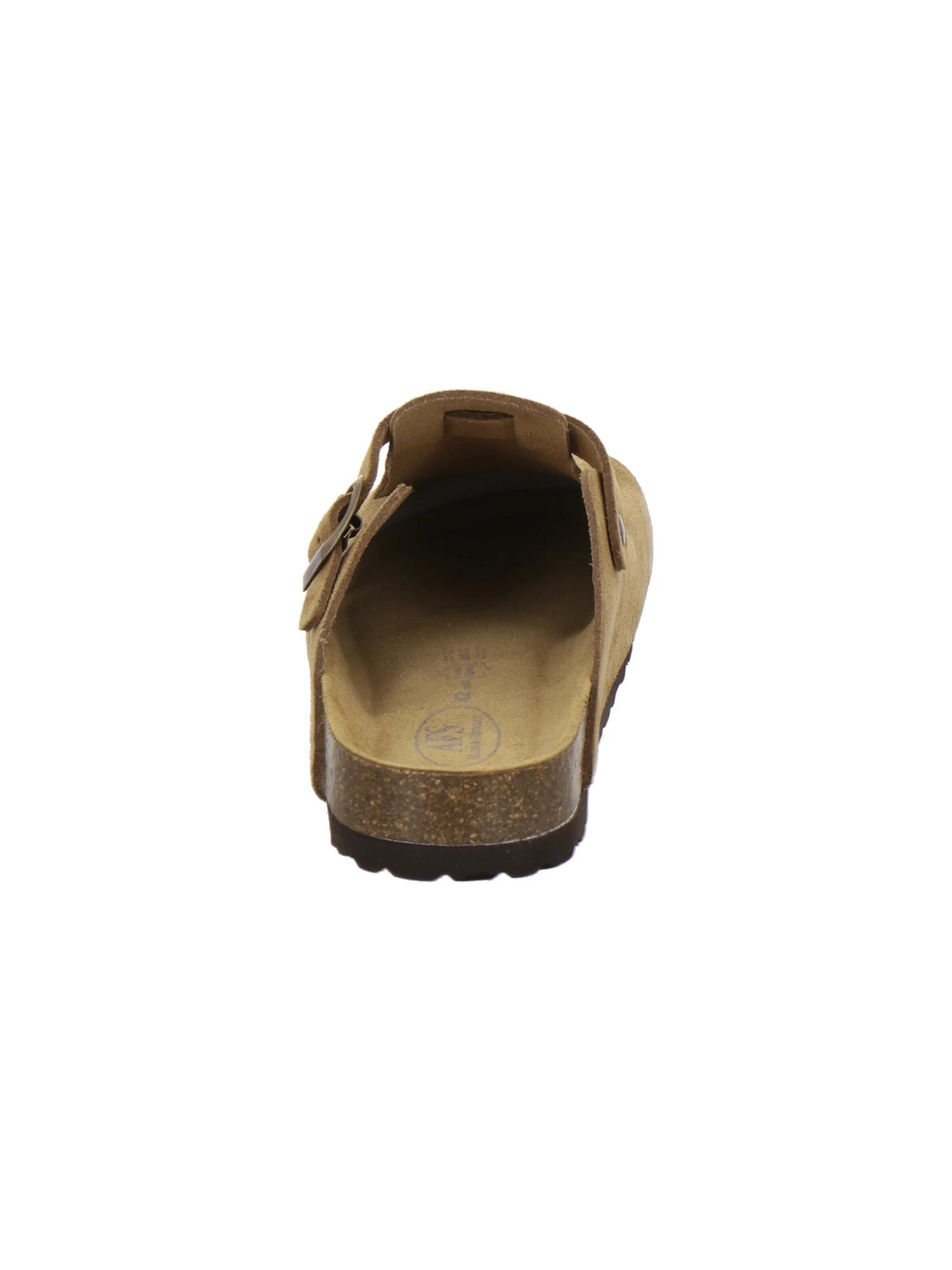 Sabots 'Clogs Herren cognac Veloursleder' AFS-Schuhe en marron