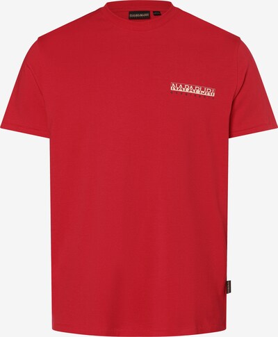 NAPAPIJRI T-Shirt 'S-Gras' in mischfarben / rot, Produktansicht