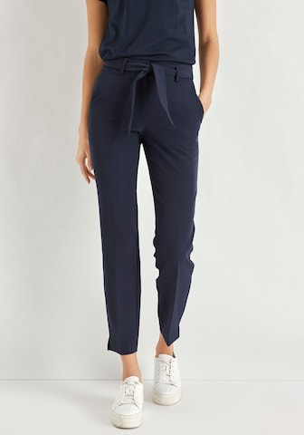 HECHTER PARIS Slim fit Pants in Blue: front