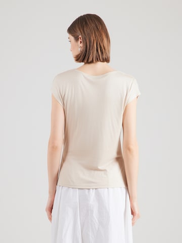 COMMA T-shirt i beige