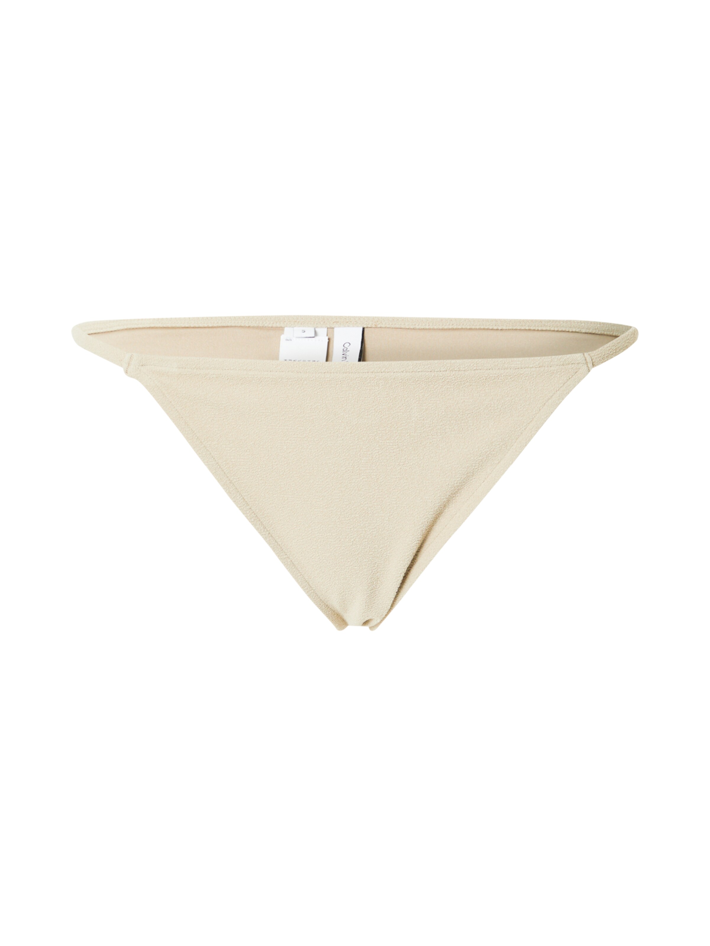 Bas de bikini 'Cheeky' Calvin Klein Swimwear en beige : devant