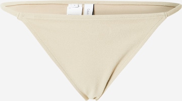 Calvin Klein Swimwear Bikinihose 'Cheeky' in Beige: predná strana