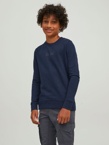 Jack & Jones Junior Sweatshirt in Blue: front