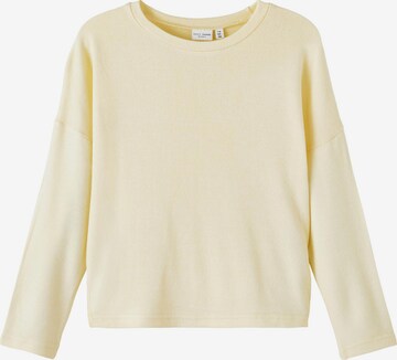 Pull-over 'Victi' NAME IT en jaune : devant