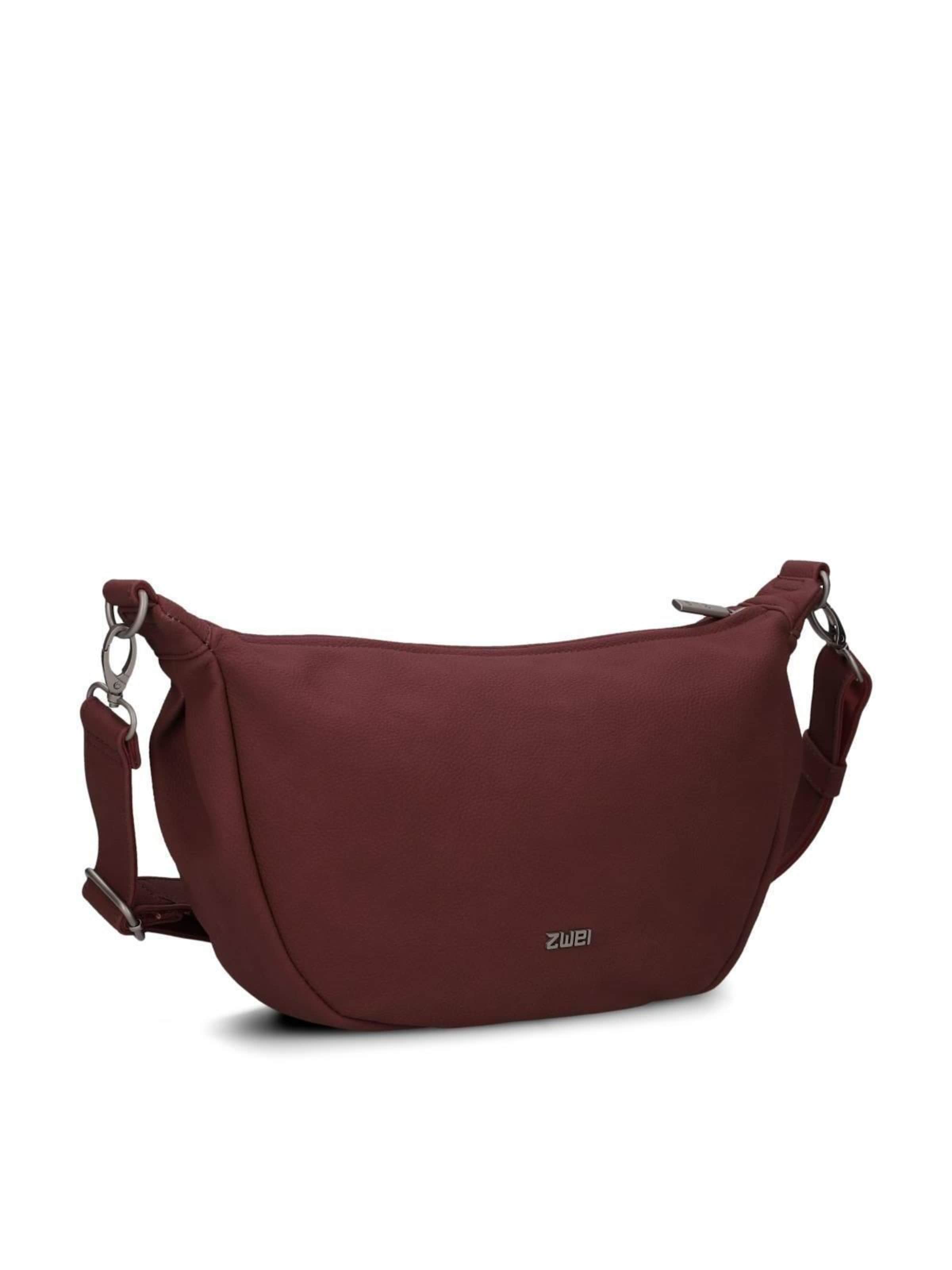 ZWEI - Bolso de mano 'MADEMOISELLE.M M70' en rojo: frente