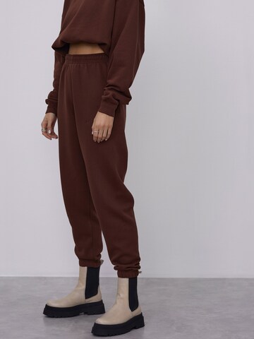 LeGer by Lena Gercke Tapered Trousers 'Ruby' in Brown