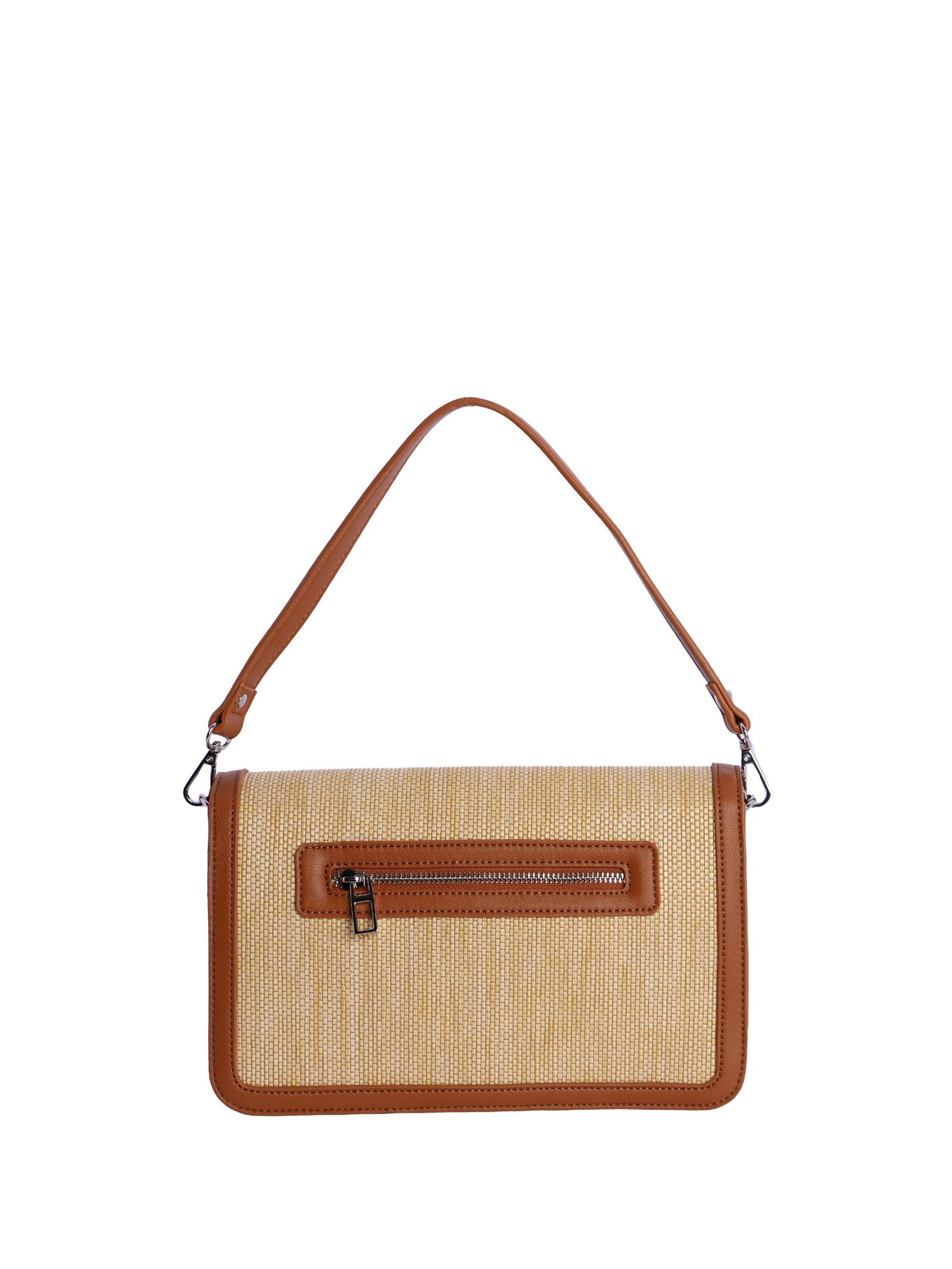 Don Algodon - Bolso de hombro 'Bolso de hombro para mujer de Don Algodon Camila con cremallera' en marrón