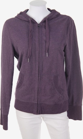 H&M Sweatshirt & Zip-Up Hoodie in M in Purple: front