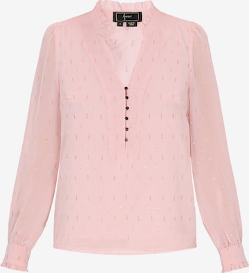 faina - Blusa en rosa: frente