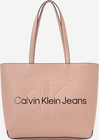 Calvin Klein Jeans Nákupní taška – béžová