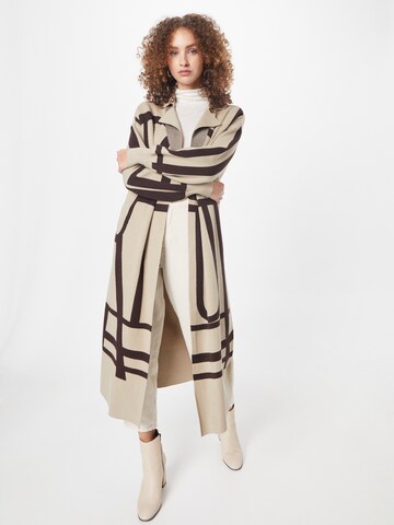 River Island Strickjacke in Beige: Vorderseite