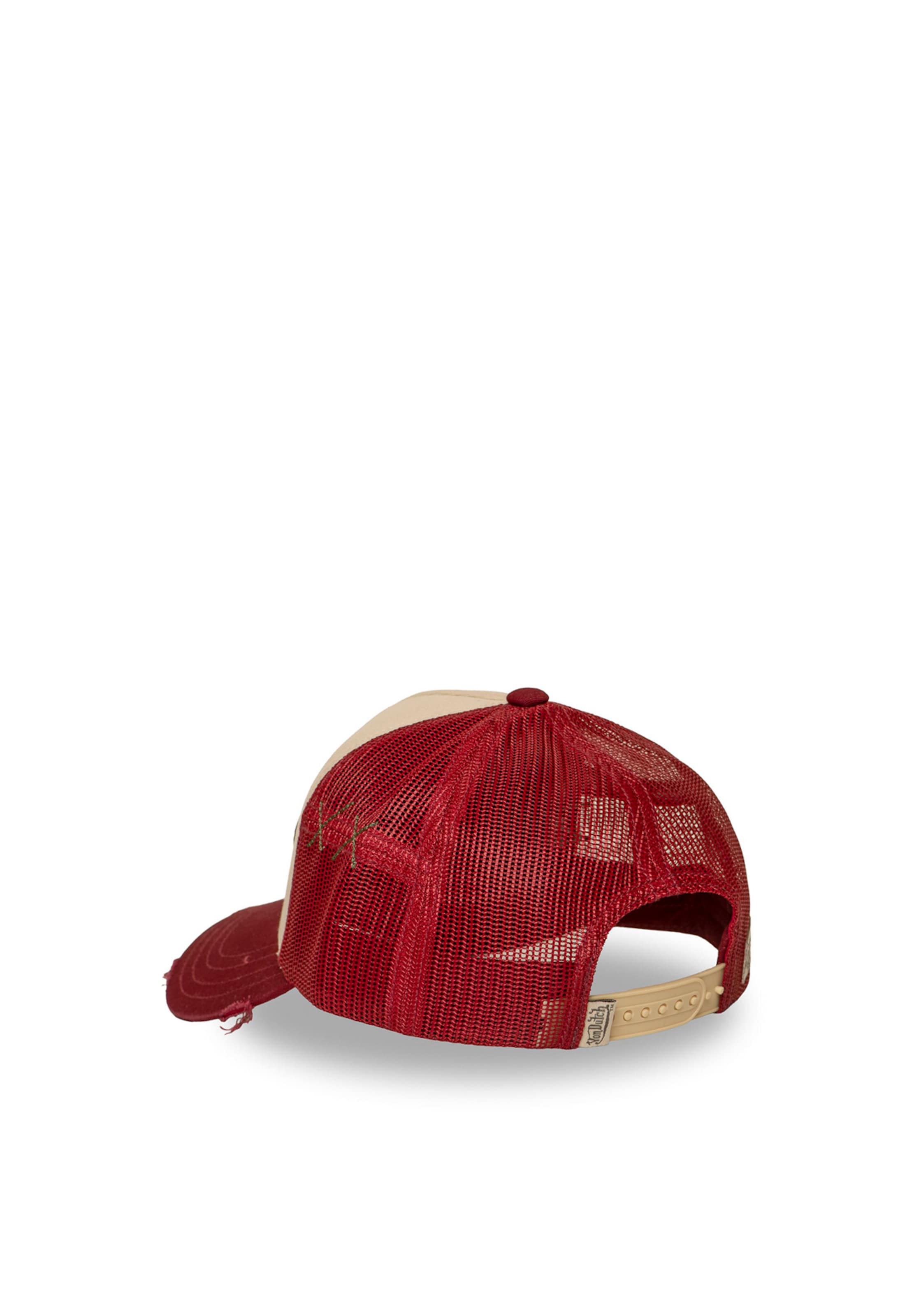 Cappello da baseball di Von Dutch in rosso