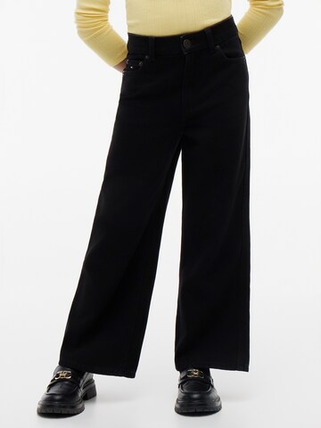 TOMMY HILFIGER - Pierna ancha Vaquero 'MABEL' en negro: frente