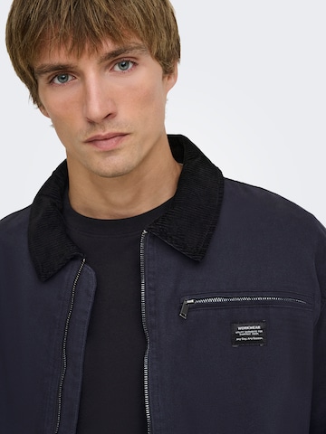 Only & Sons - Chaqueta de entretiempo 'ONSROBERT' en azul